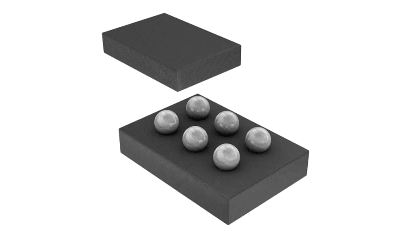 onsemi Spannungsregler 2.6A, 1 Niedrige Abfallspannung WLCSP, 6-Pin, Einstellbar, 100 kHz