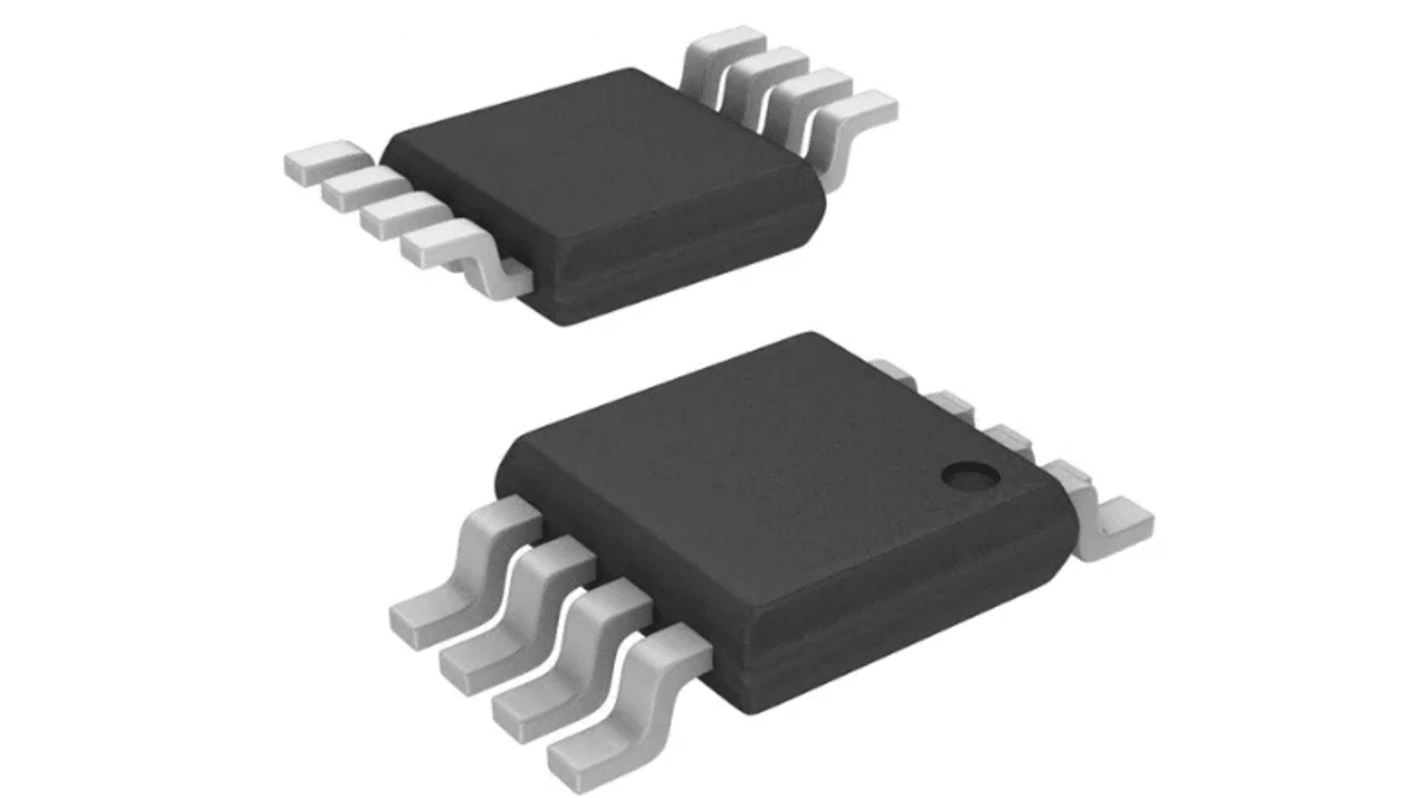 NCS21872DMR2G onsemi, Op Amp, RRIO, 350kHz, 1.8 → 5.5 V, 8-Pin MICRO