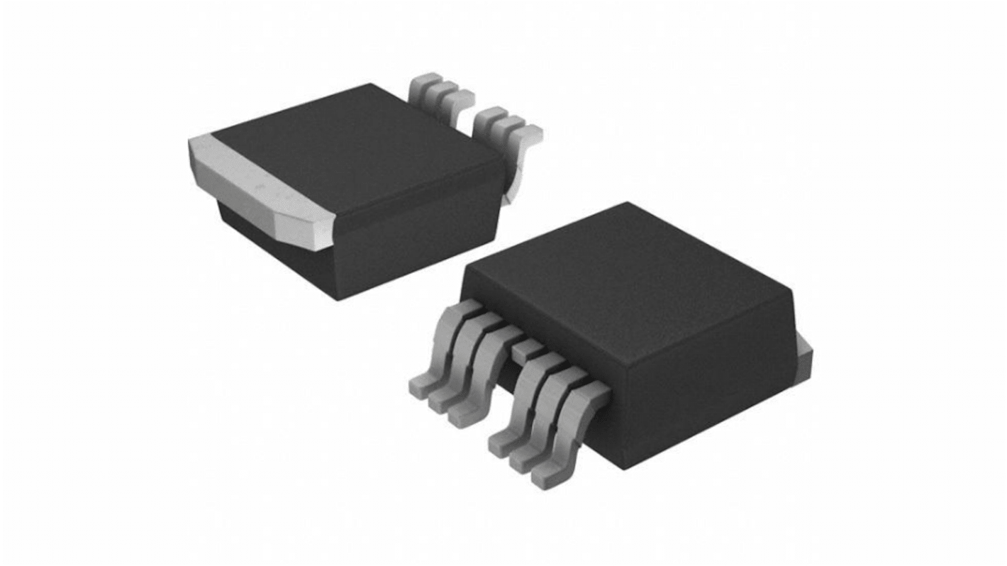 onsemi Nチャンネル MOSFET60 V 342 A 表面実装 パッケージTO-263-7 7 ピン