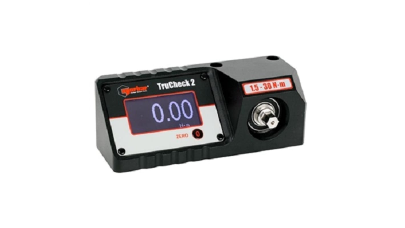 Norbar Torque Tools Digital Torque Tester, 1.5 → 30Nm, 10mm Drive, ±1 % Accuracy, 0.01Nm Increment