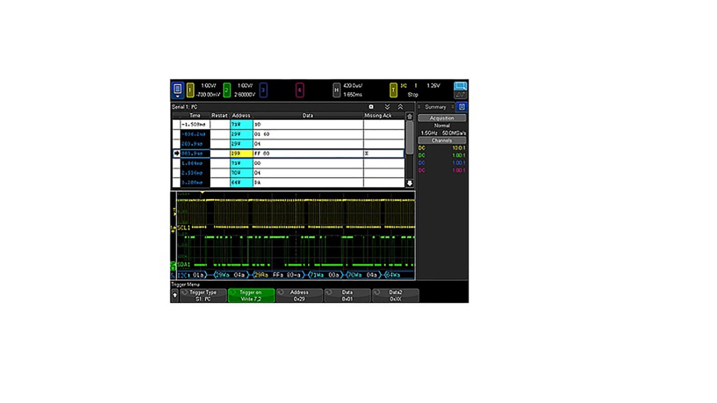 Keysight Technologies Oscilloscope Software for Use with 4000 A, Version 7.4