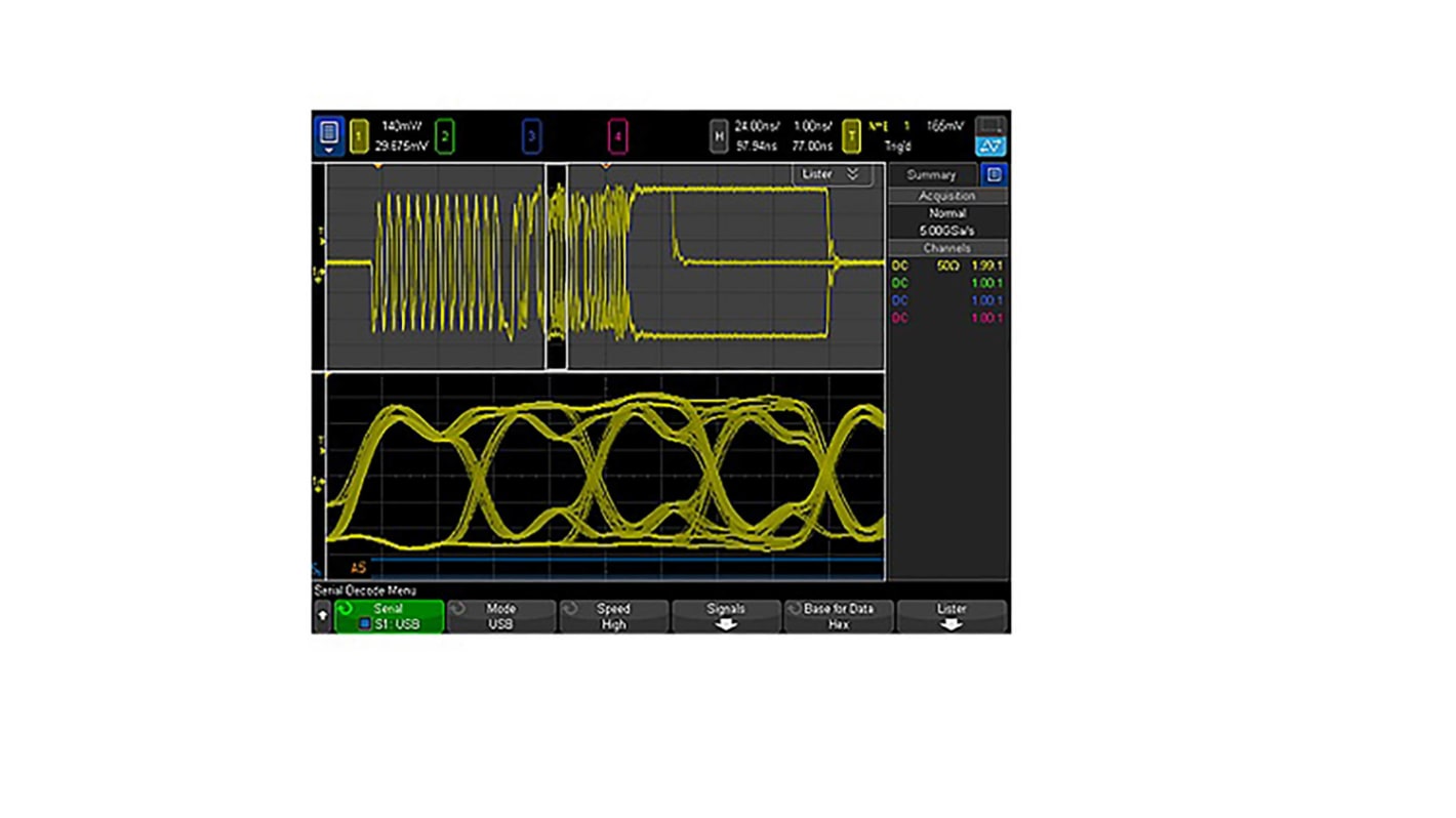 Keysight Technologies Oscilloscope Software for Use with 4000 A, Version 7.4