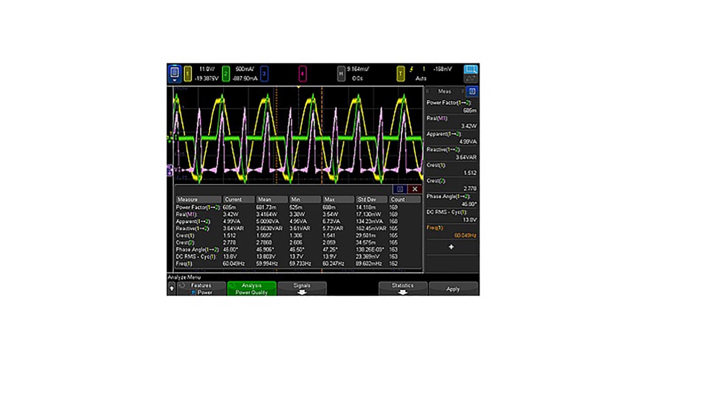 オシロスコープ用ソフトウェア Keysight Technologies 電源特性評価の測定 6000 A用 7.4