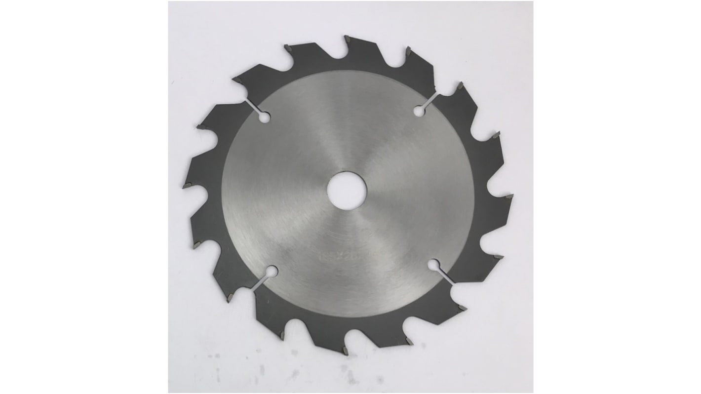 Hoja de sierra circular RS PRO, Longitud de Corte 165mm, diám. interno 20mm, 16 dientes, unidades, para Madera