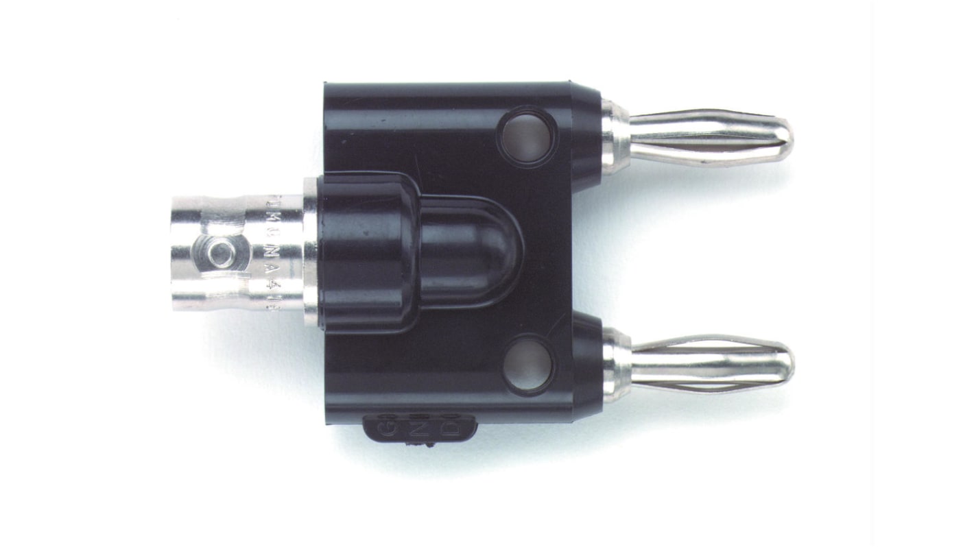 Pomona Black, Female Test Connector Adapter