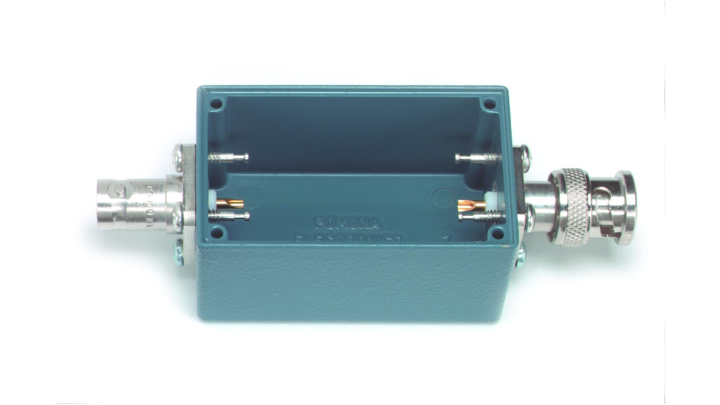 Pomona Test Box, 2 Connectors, Blue