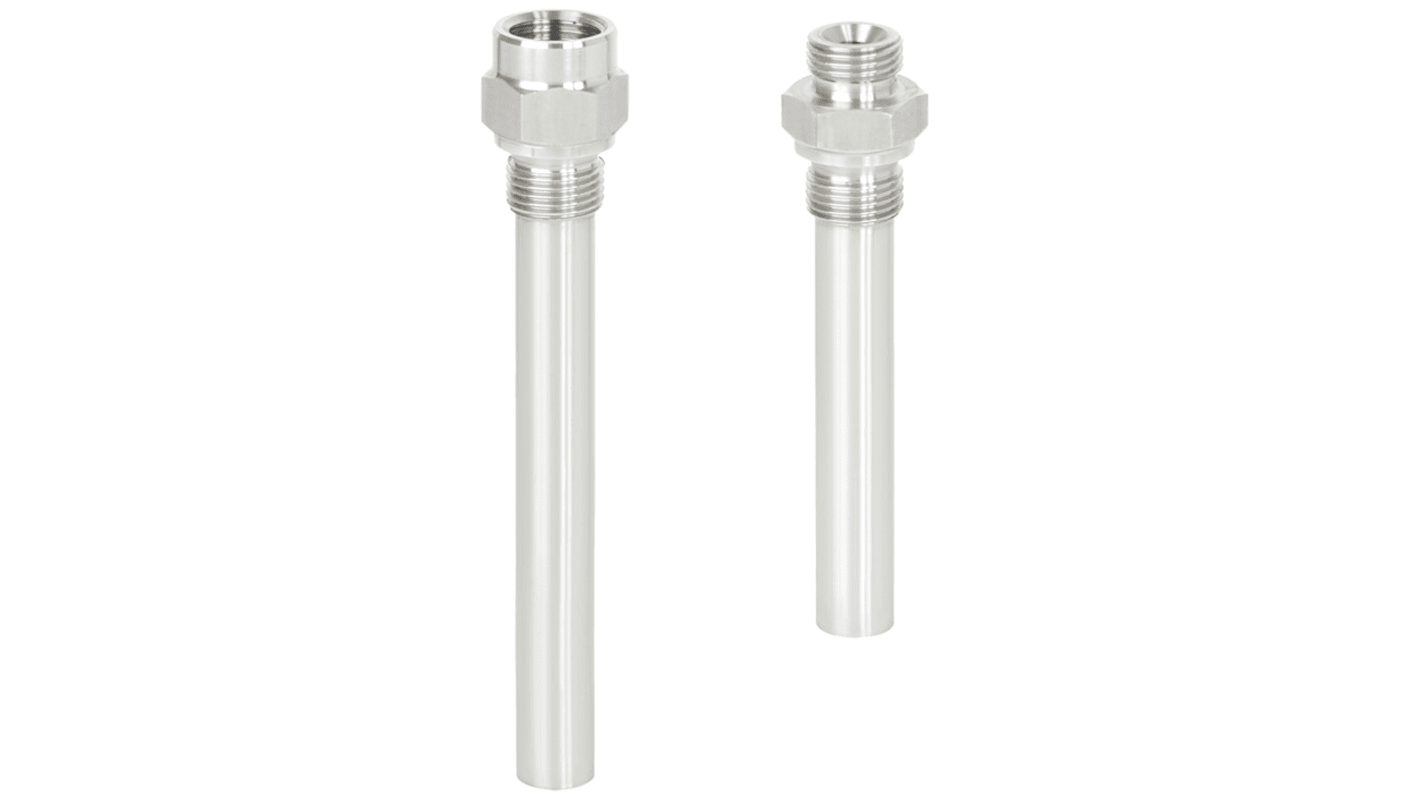 WIKA TW50-H Series Threaded Thermowell for Use with Thermometers