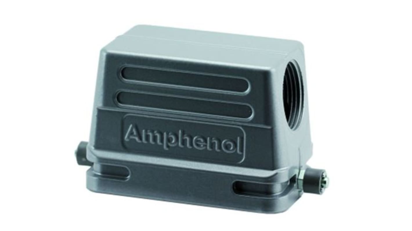 Amphenol Industrial ヘビーデューティ電源コネクタフード C146シリーズ C146 21R010 550 4