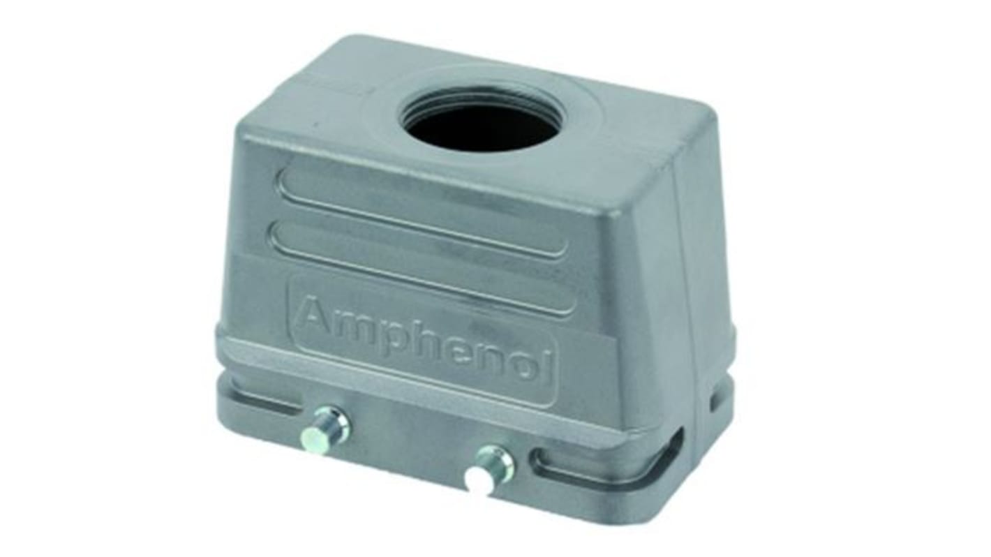 Amphenol Industrial ヘビーデューティ電源コネクタフード C146シリーズ C146 21R010 650 1