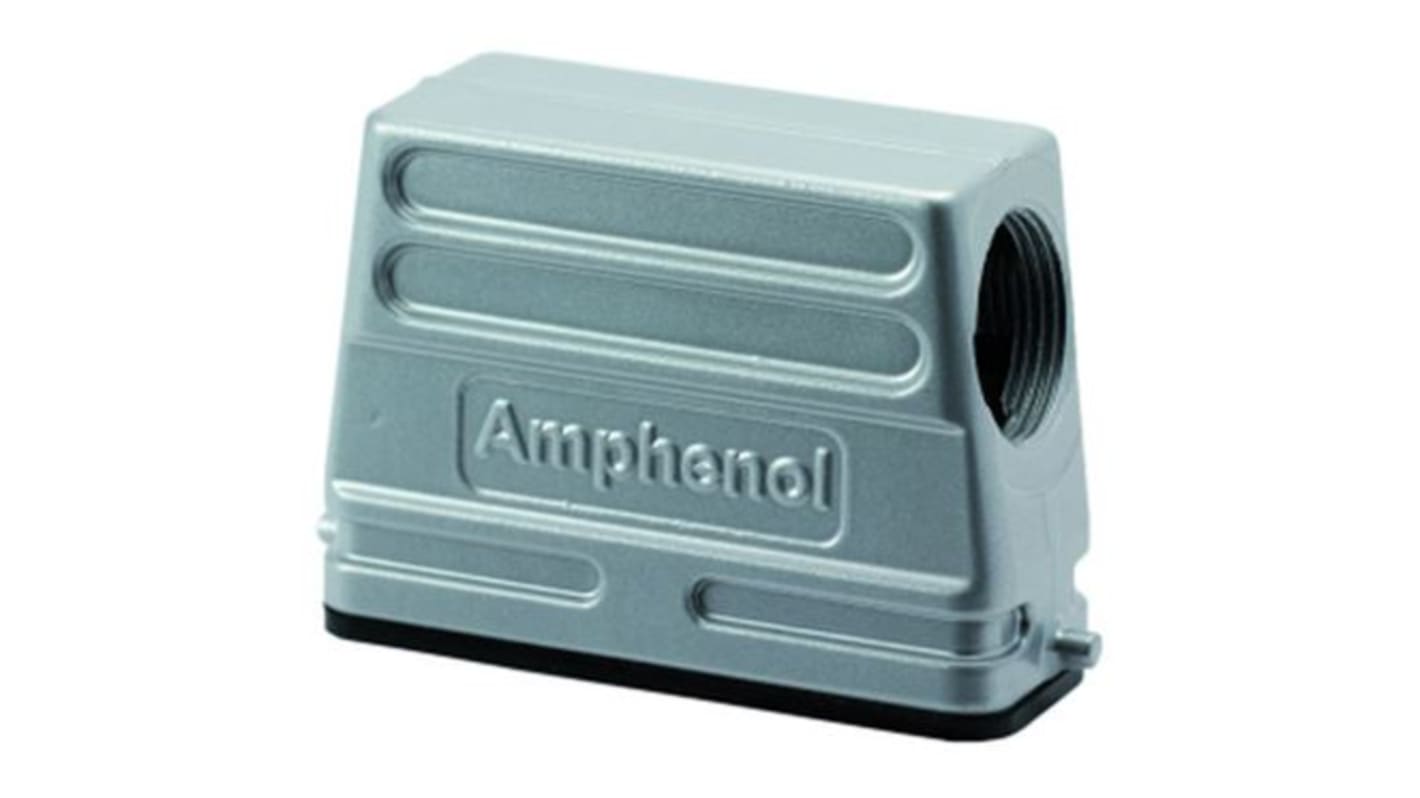 Amphenol Industrial ヘビーデューティ電源コネクタフード C146シリーズ C146 21R016 550 4