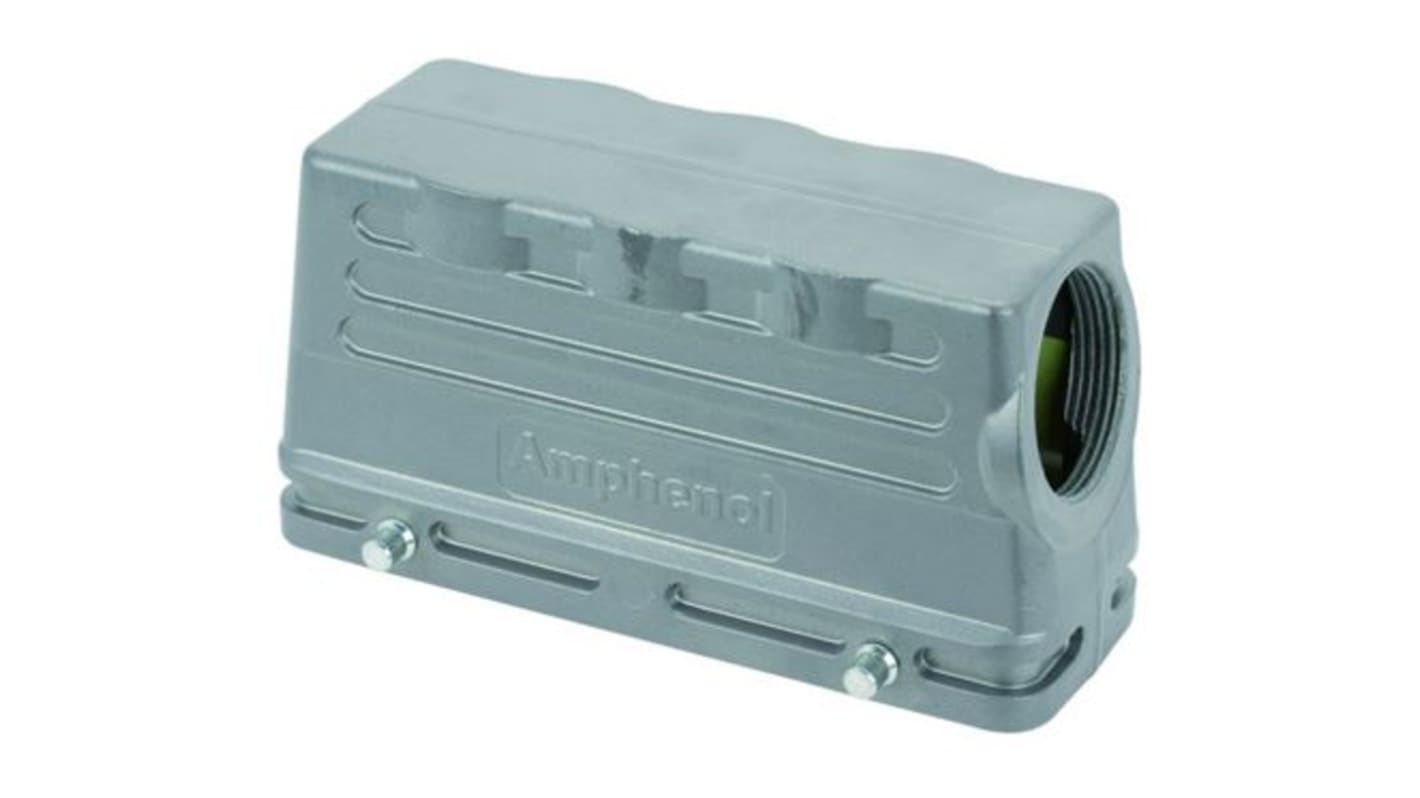 Carcasa para conector industrial Amphenol Industrial serie C146, con rosca M25