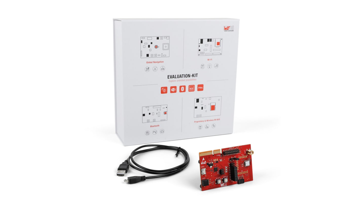 Strumento di sviluppo comunicazione e wireless Wurth Elektronik Thetis-I Wirepas EV-Kit, 2.4GHz