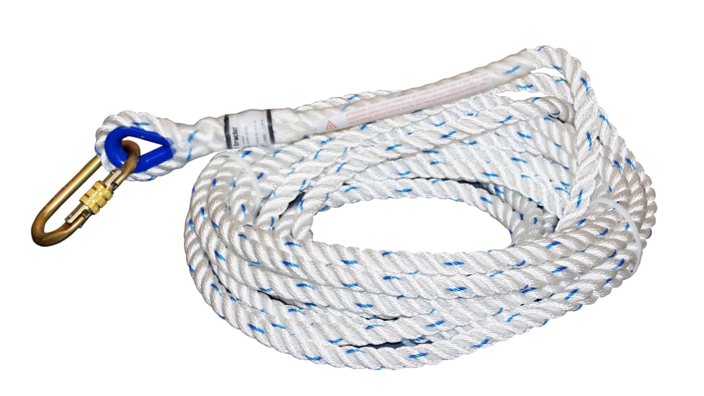 Tractel Rope Lanyard 20m, Polyamide, 14mm Diameter