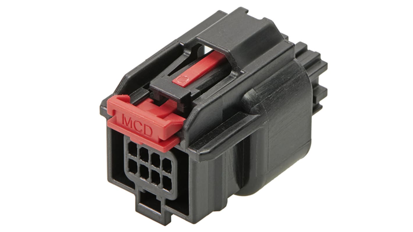 Molex 自動車用コネクタ 8.極 メス 圧着ハウジング, 34894-4001