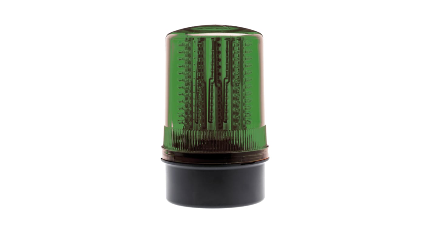 Moflash LED200 Series Green Multiple Effect Beacon, 70 → 265 V, Box Mount, Surface Mount, LED Bulb, IP65