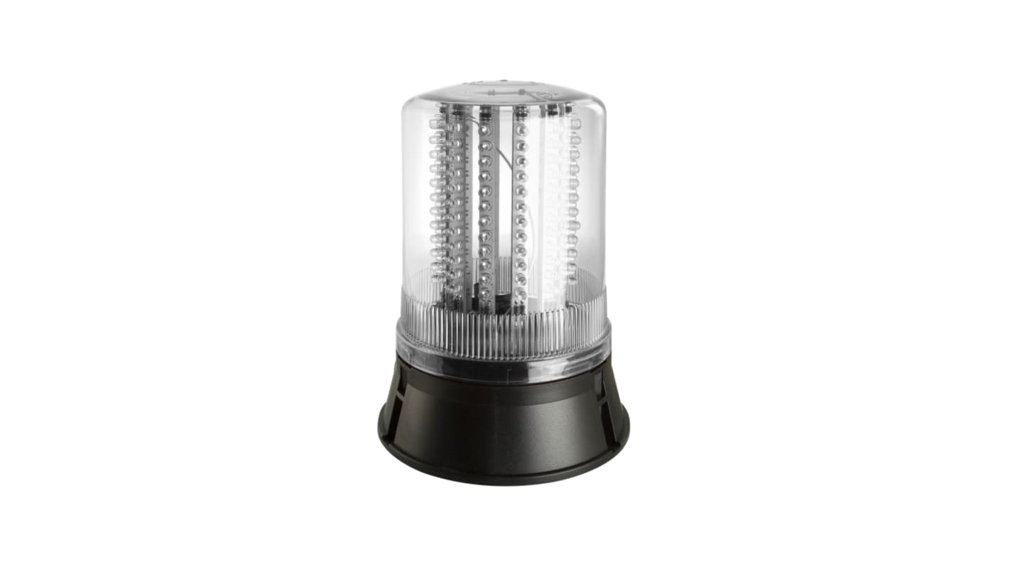 Moflash LED400 Series White Beacon, 70 → 265 V, Surface Mount, LED Bulb