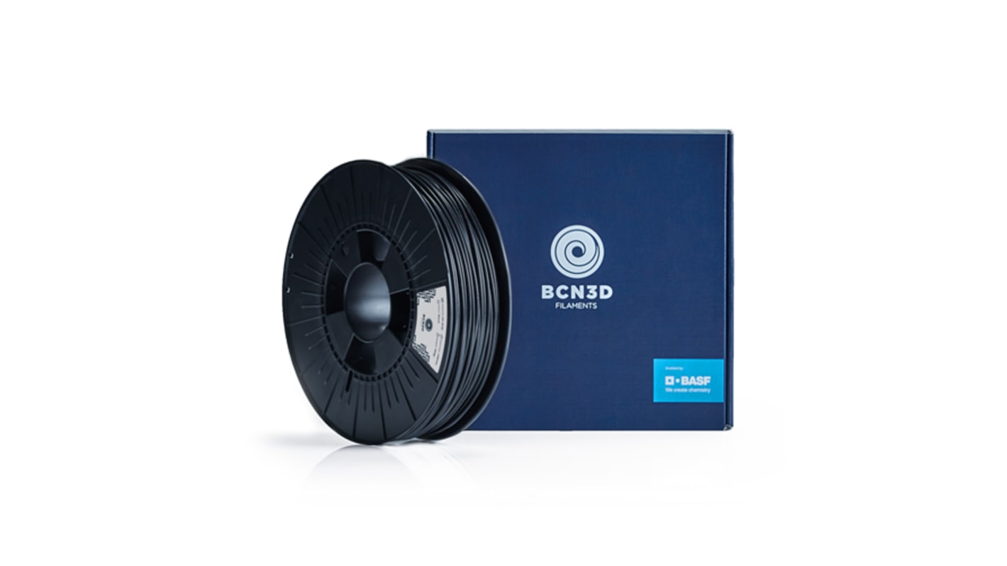 BCN3D 2.85mm Black 3D Printer Filament, 700g