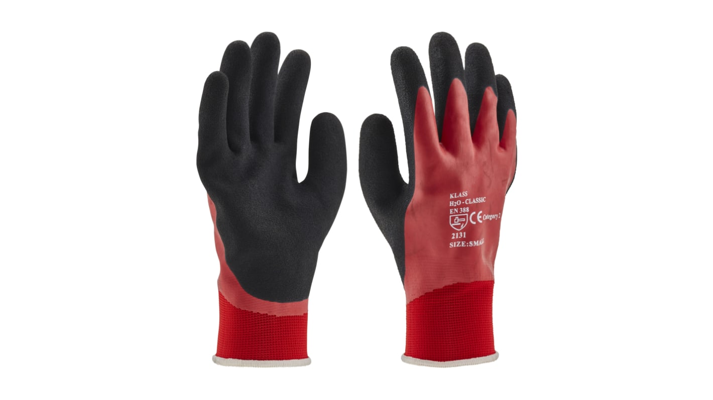 RS PRO Latex-Handschuhe, Latex Rot, Größe 8, M | RS