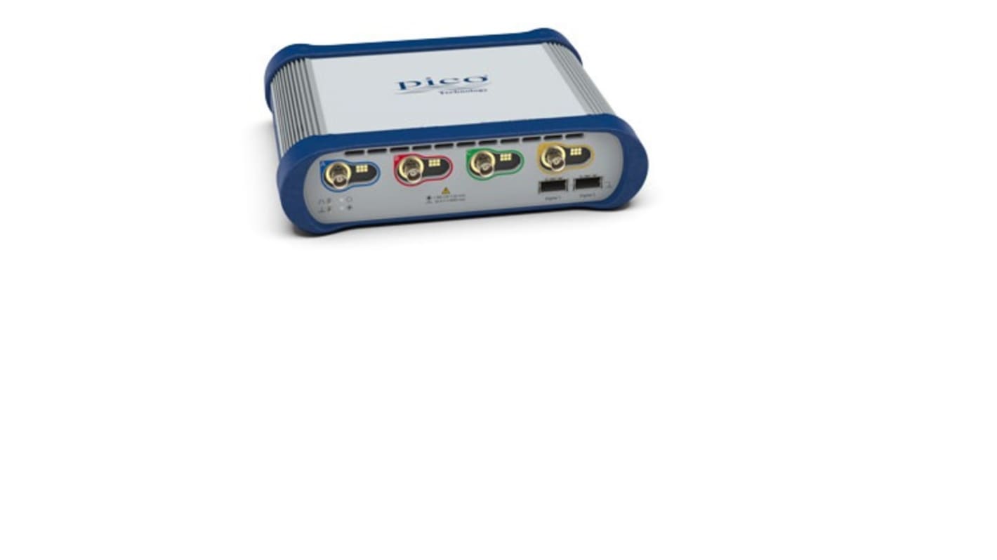 Osciloscopio basado en PC Pico Technology 6406E, calibrado UKAS, canales:4 A, 1GHz, interfaz USB, USB