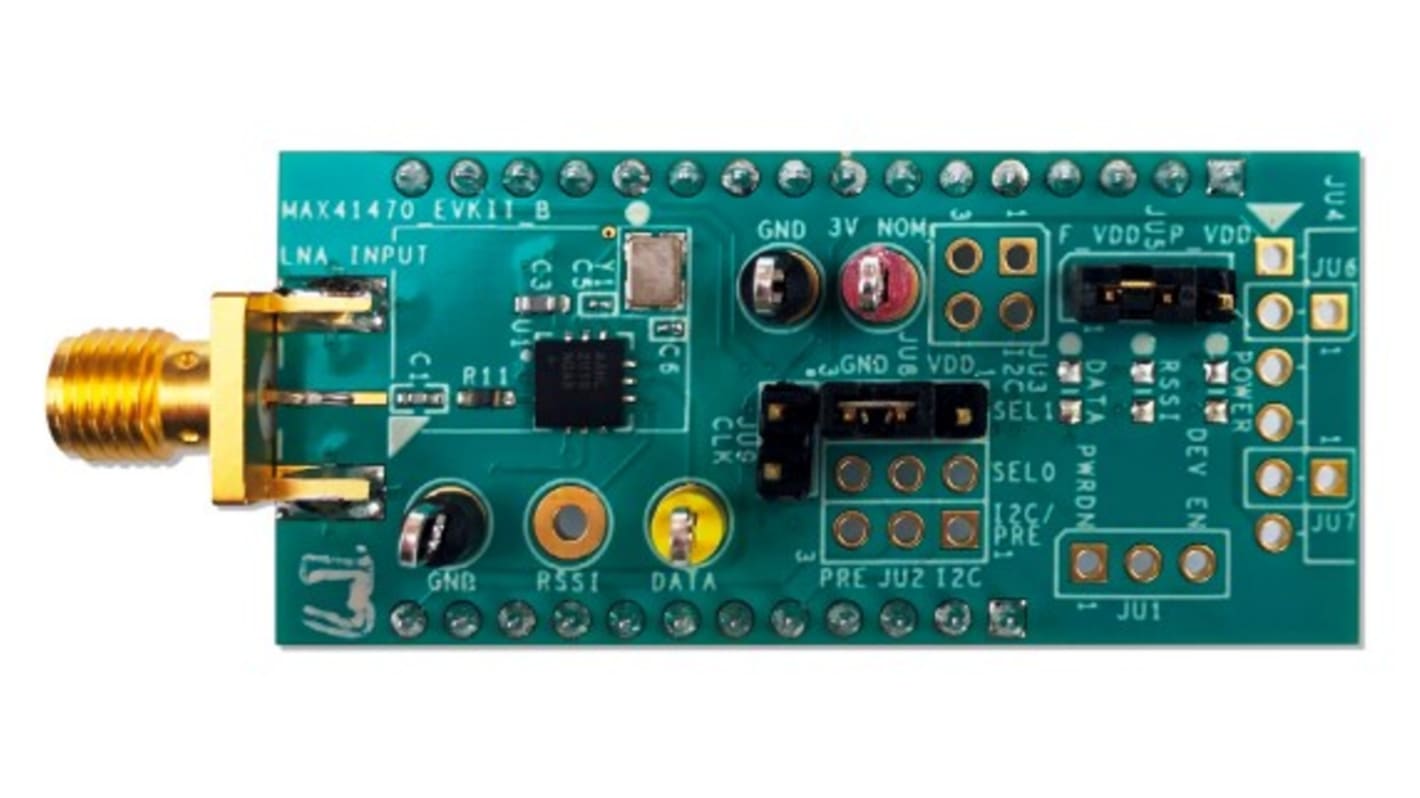 Maxim Integrated MAX41473EVKIT# MAX41473 Evaluation Kit for Receiver 1GHz MAX41473EVKIT#