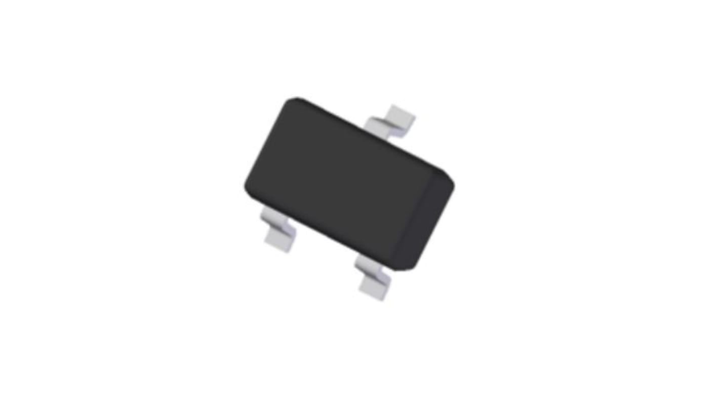 Plastic N-Channel MOSFET, 950 mA, 20 V, 3-Pin SOT-323 Diodes Inc DMG1012UWQ-7