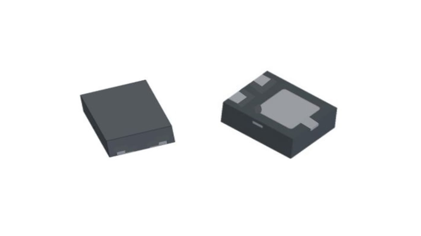 Plastic P-Channel MOSFET, 2.5 A, 20 V, 3-Pin X2-DFN2015 Diodes Inc DMP2069UFY4Q-7