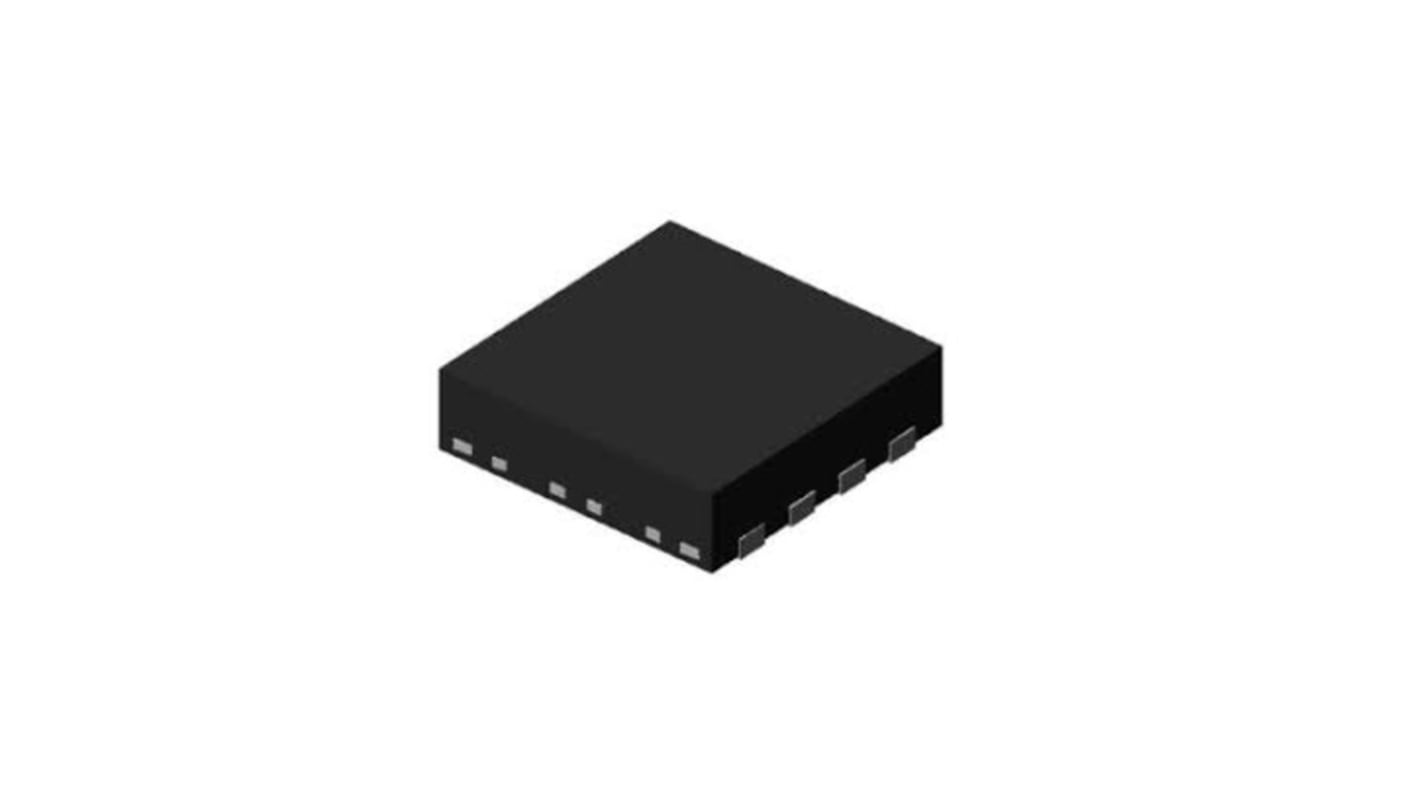 Plastic N-Channel MOSFET, 10.6 A, 30 V, 8-Pin V-DFN3030 Diodes Inc DMT3009UDT-7