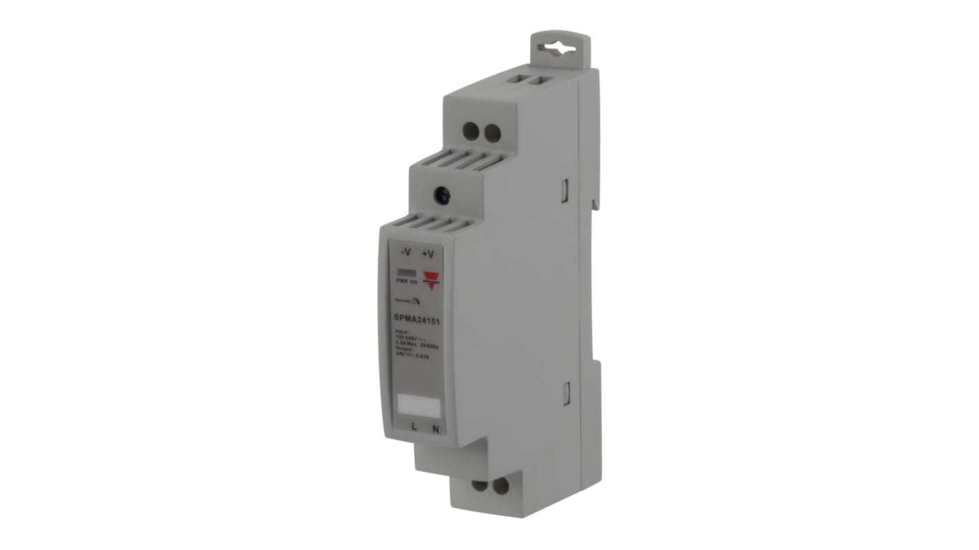 Carlo Gavazzi Kapcsolóüzemű tápegység 1 kimenet 15W, 15V dc, 1A SPMA