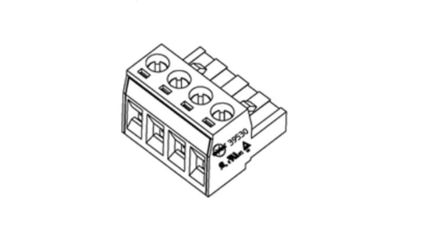 Molex プラグハウジング 2極 5.08mm 1列 395300002