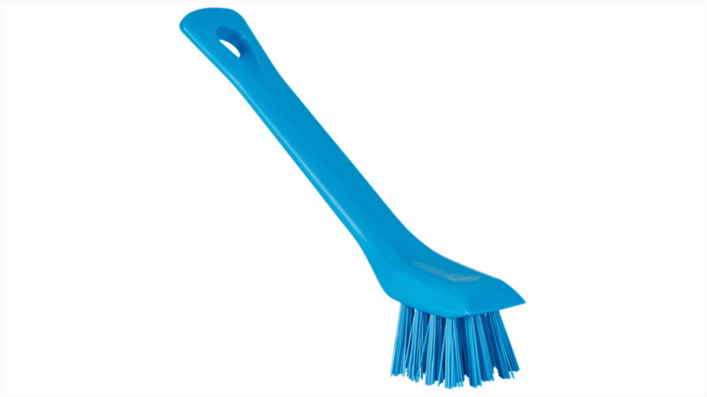 Vikan Hard Bristle Blue Scrub Brush, 20mm bristle length