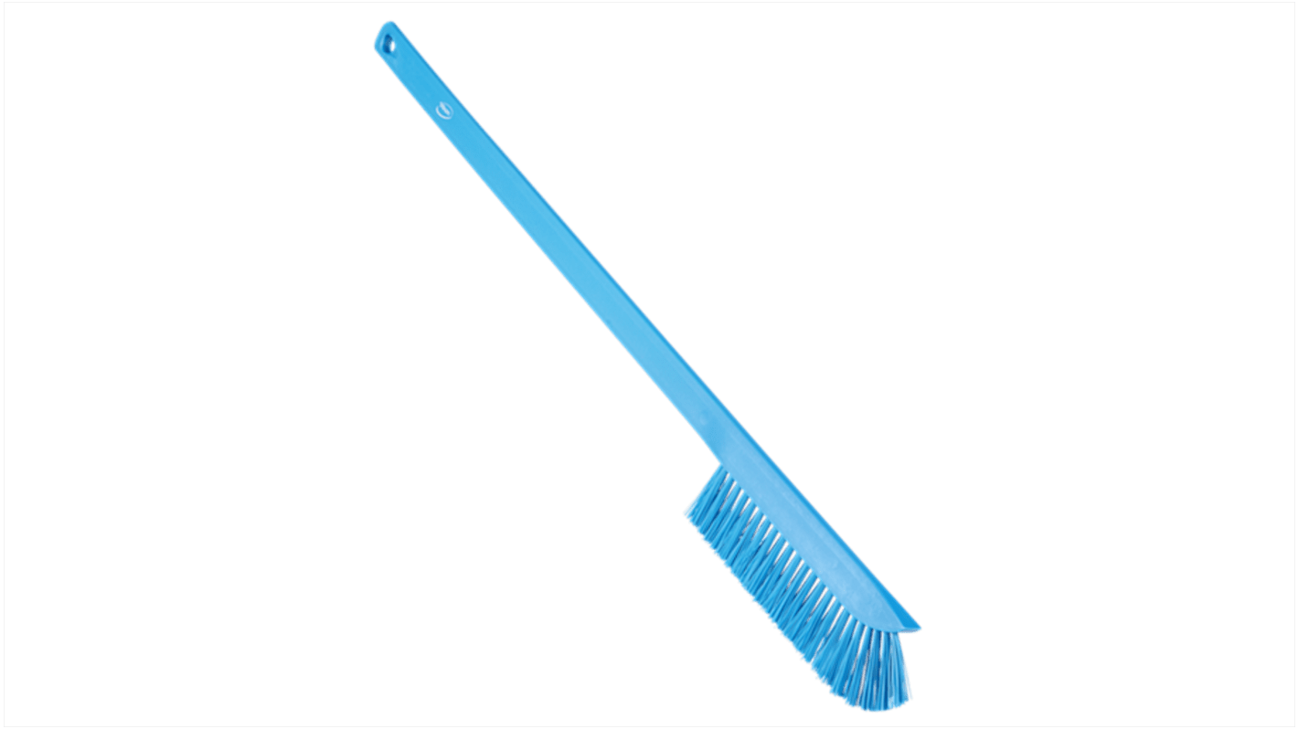 Vikan Medium Bristle Blue Scrubbing Brush, 40mm bristle length