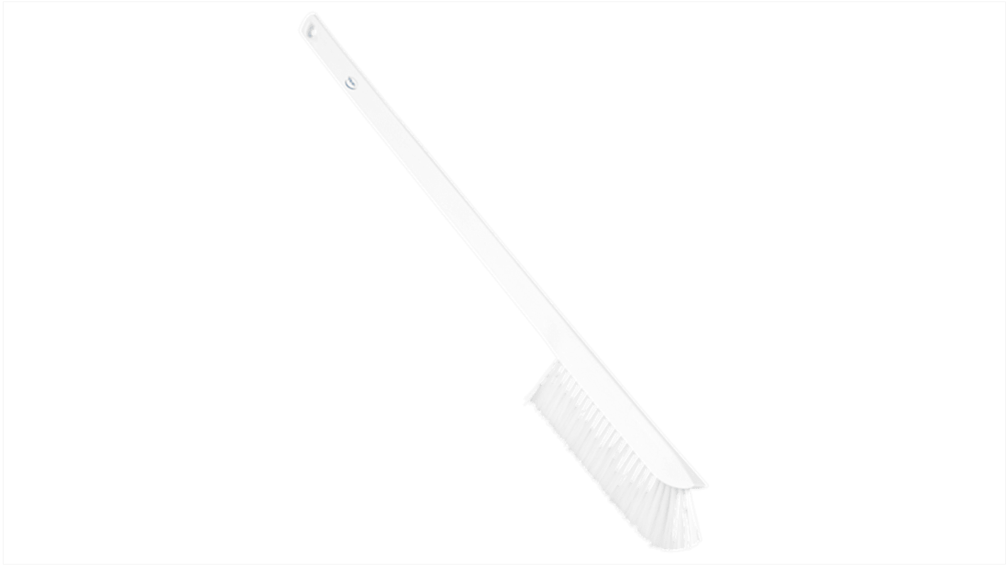 Vikan Medium Bristle White Scrubbing Brush, 40mm bristle length
