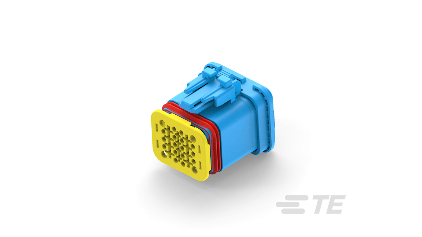 TE Connectivity, NTSEAL Automotive Connector Socket 20 Way, Solder Termination