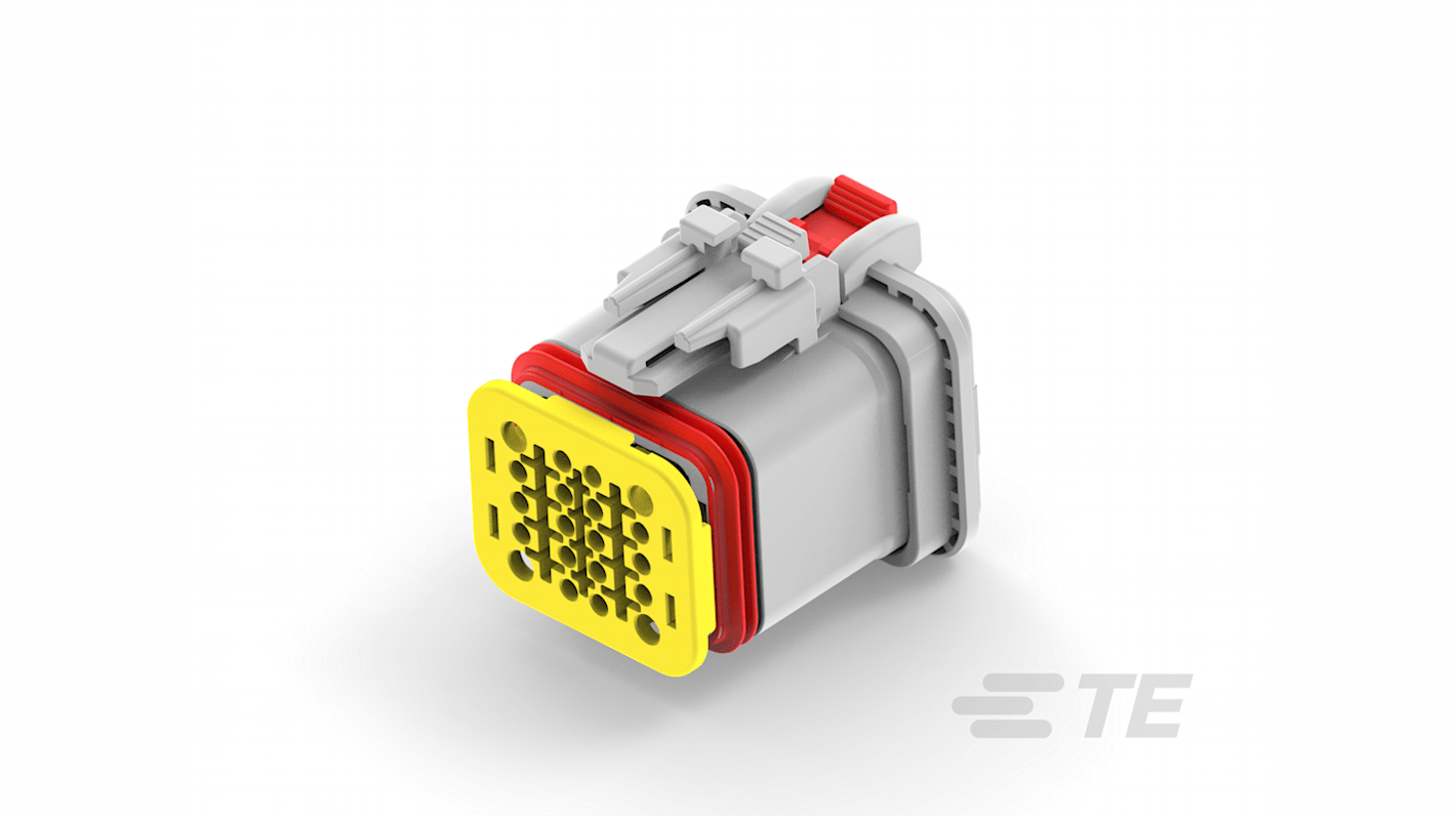 TE Connectivity, NTSEAL Automotive Connector Socket 20 Way, Solder Termination