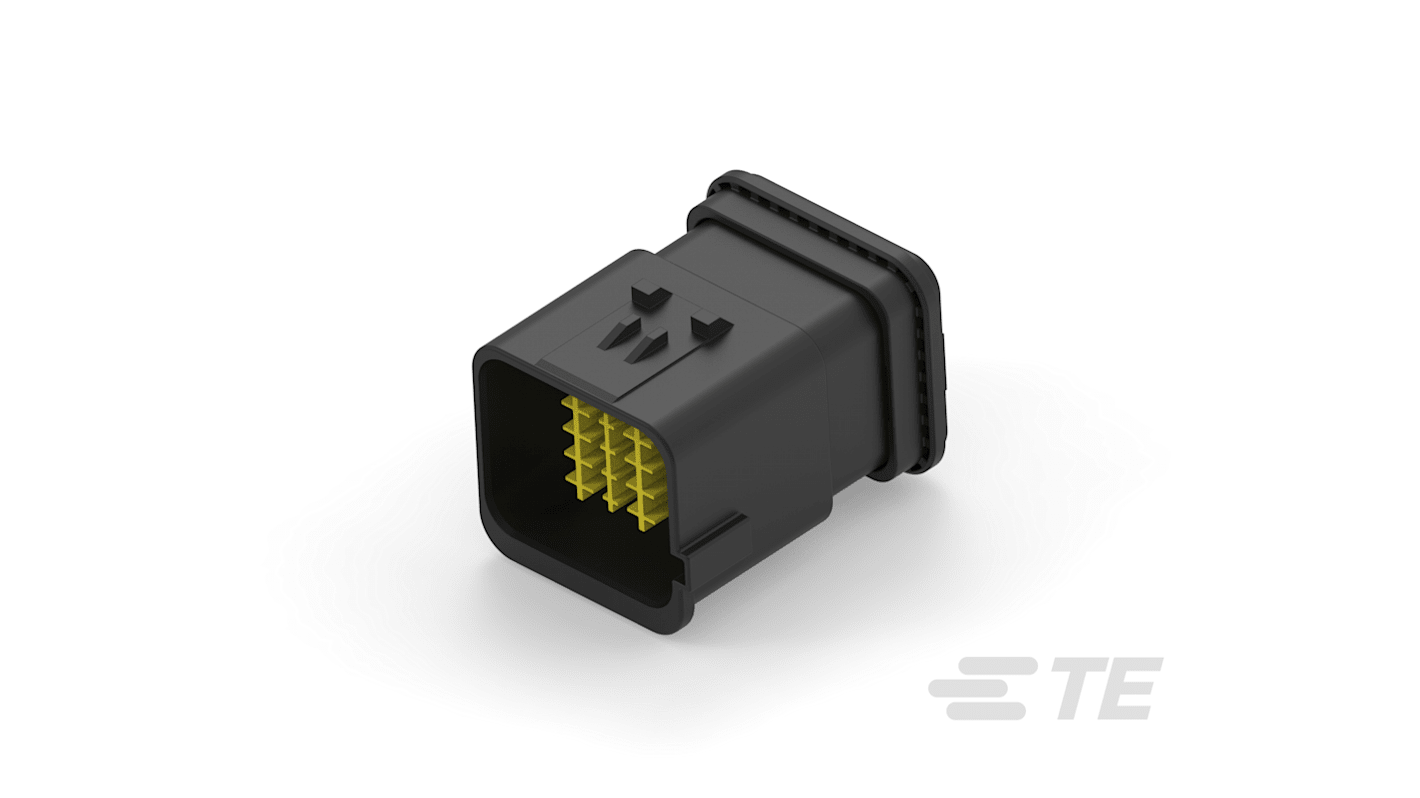 TE Connectivity, NTSEAL Automotive Connector Socket 20 Way, Solder Termination