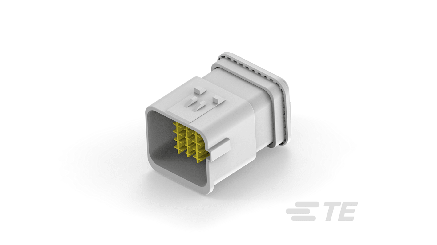TE Connectivity, NTSEAL Automotive Connector Socket 20 Way, Solder Termination