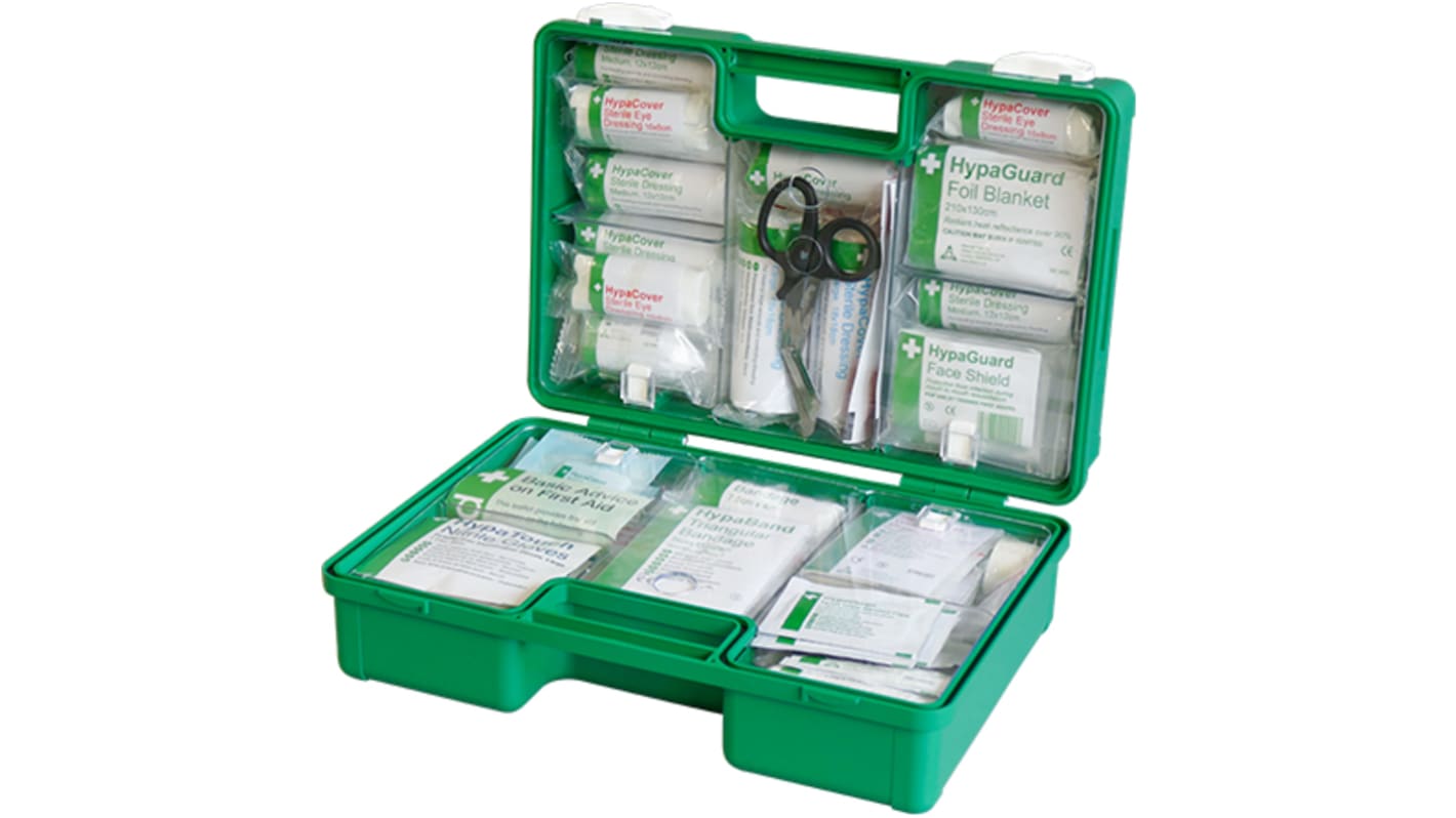 RS PRO First Aid Kit for 100+ Person/People, Carrying Case