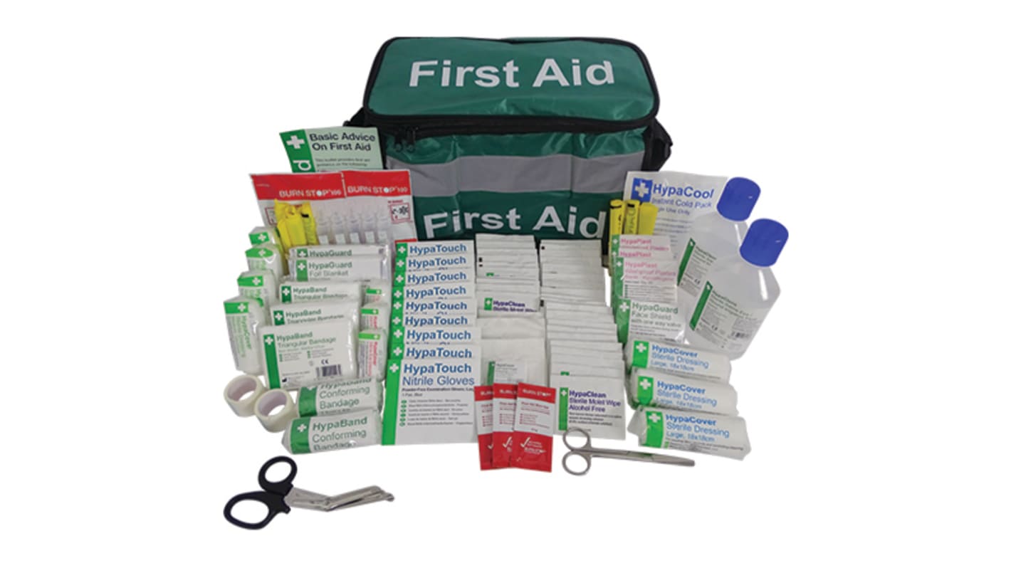 RS PRO First Aid Kit for 100+ Person/People, Carrying Case