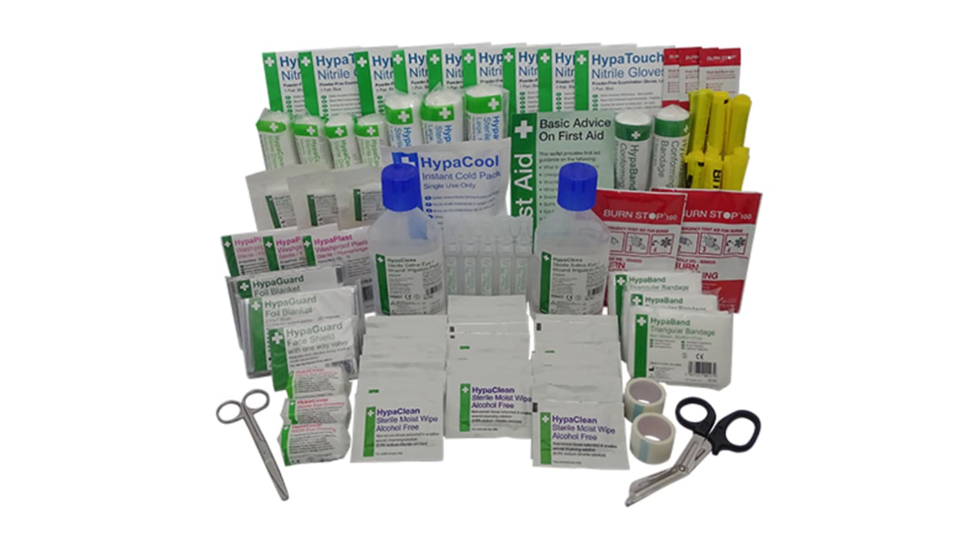 RS PRO First Aid Refill Kit, 144 Per Package