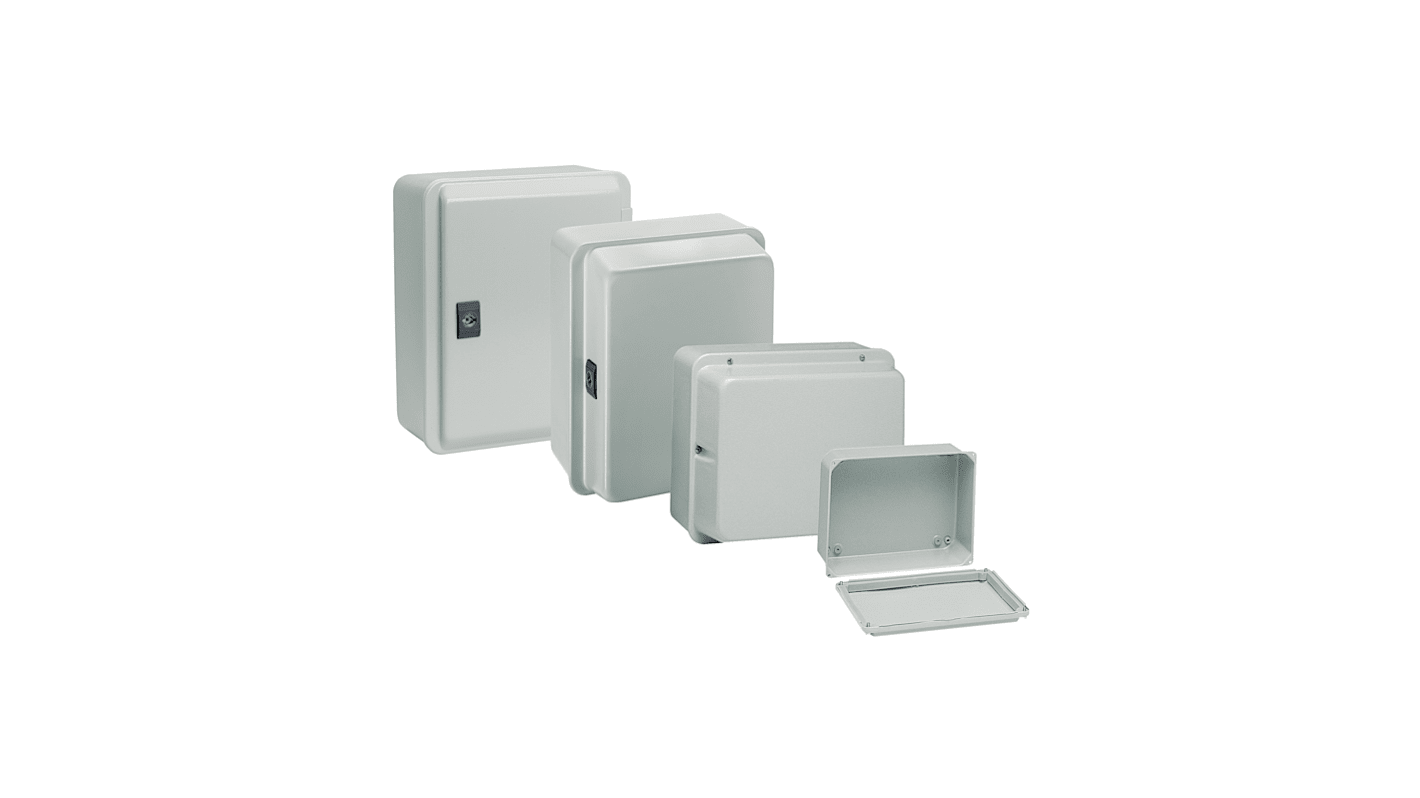 NSYDBN1010 Schneider Electric Steel Wall Box, IP55, 105 mm x 105 mm x
