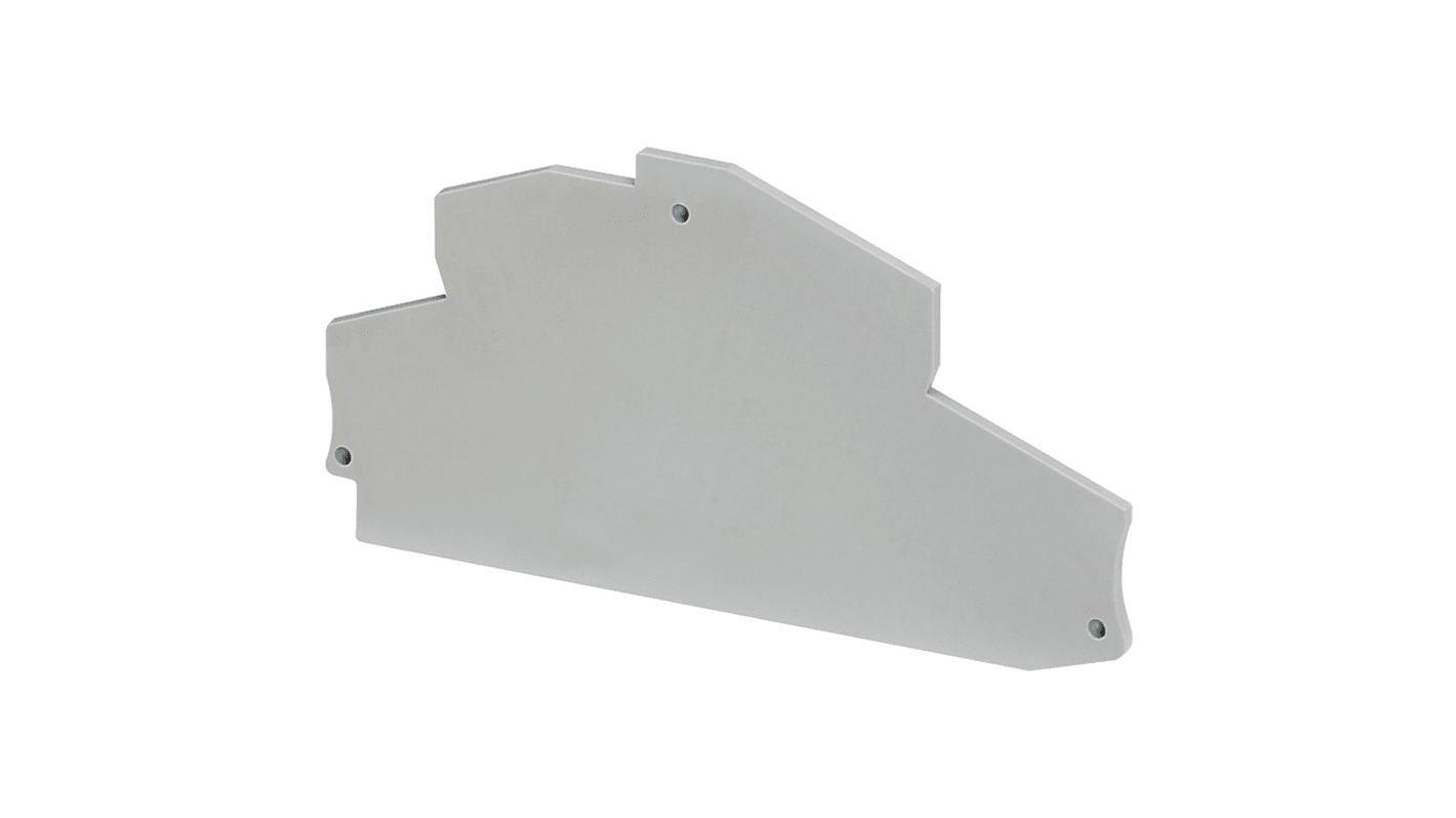 Schneider Electric TRA Series End Cover for Use with TRR Spring Terminal