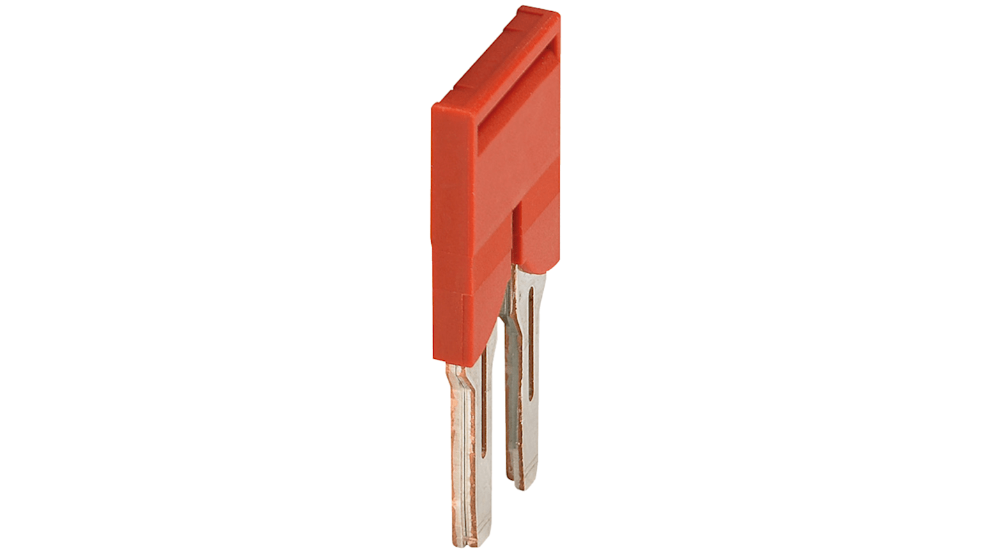 Schneider Electric TRA Series Plug-in Bridge for Use with TRR Spring Terminal, TRV Screw Terminal