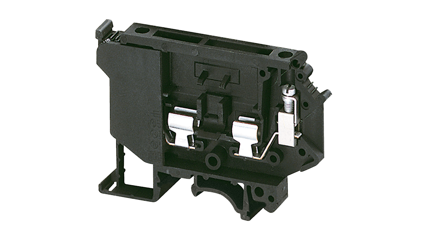NSYTRV42SF5LD Schneider Electric TRV Series Black Fused DIN Rail