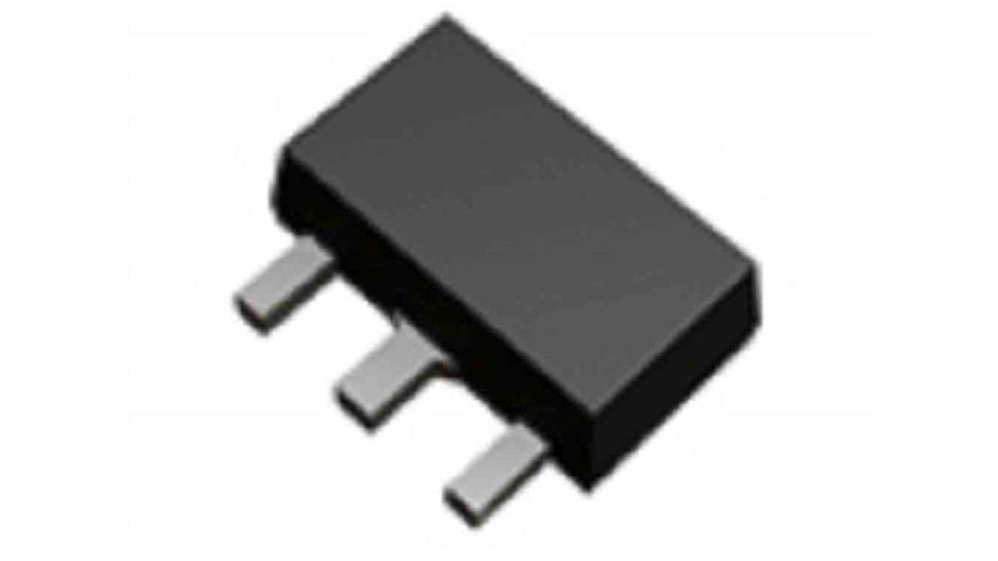 ROHM 2SAR513PHZGT100 PNP Transistor, -1 A, -50 V, 3-Pin SOT-89