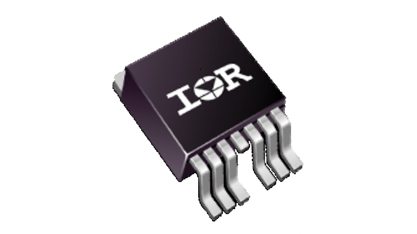 Silicon N-Channel MOSFET, 320 A, 40 V, 7-Pin D2PAK-7 Infineon AUIRF2804STRL7P