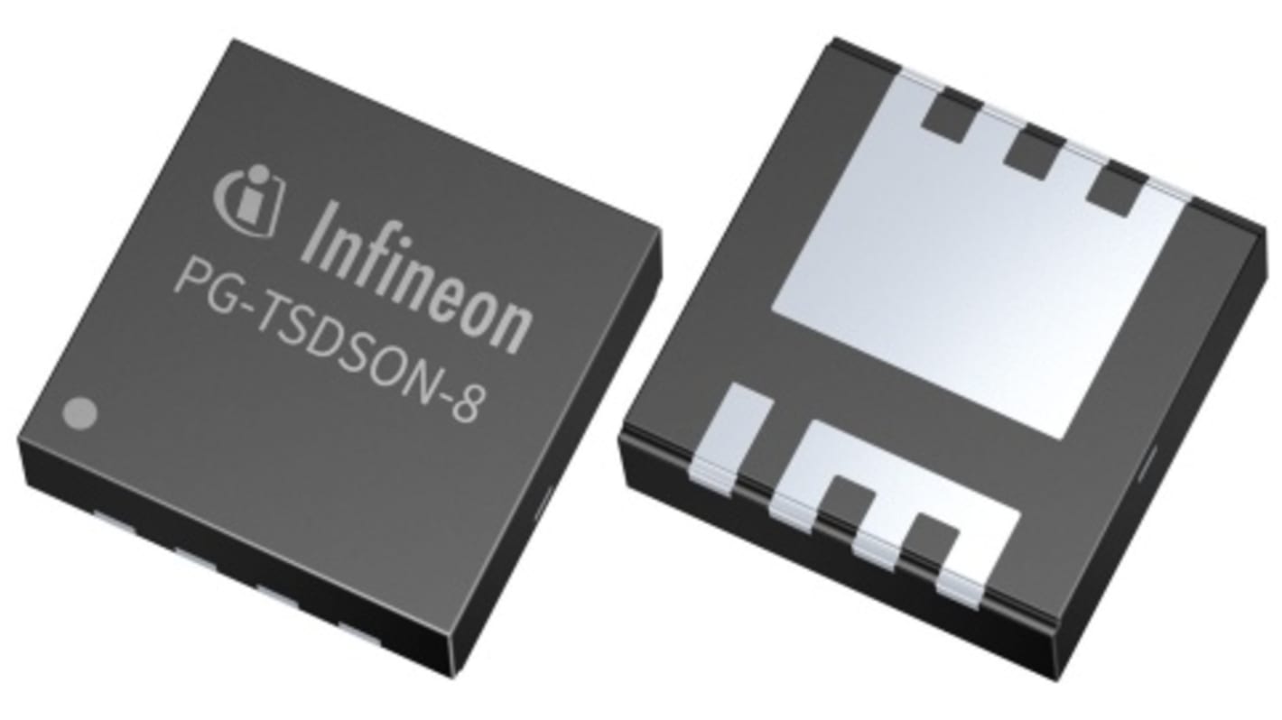 MOSFET Infineon, canale N, 0,0028 Ω, 114 A, TSDSON-8 FL, Montaggio superficiale