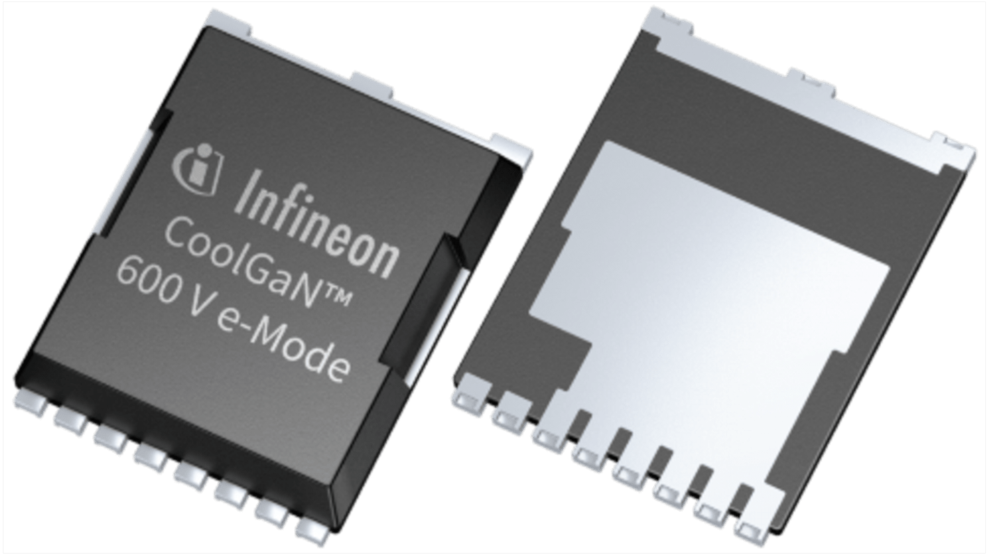 MOSFET Infineon IGT60R190D1SATMA1, VDSS 600 V, ID 12,5 A, HSOF-8 de 8 pines