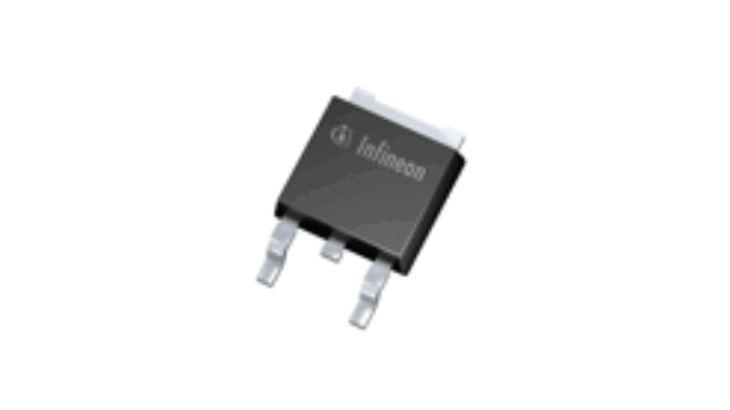 MOSFET, 1 elem/chip, 60 A, 100 V, 3-tüskés, TO-252 OptiMOS™ Szilikon