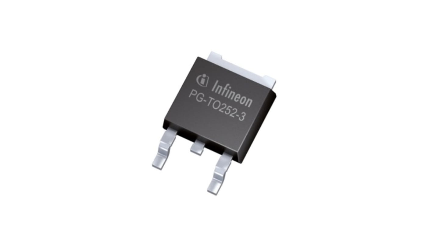 Silicon N-Channel MOSFET, 90 A, 80 V, 3-Pin DPAK Infineon IPD90N08S405ATMA1