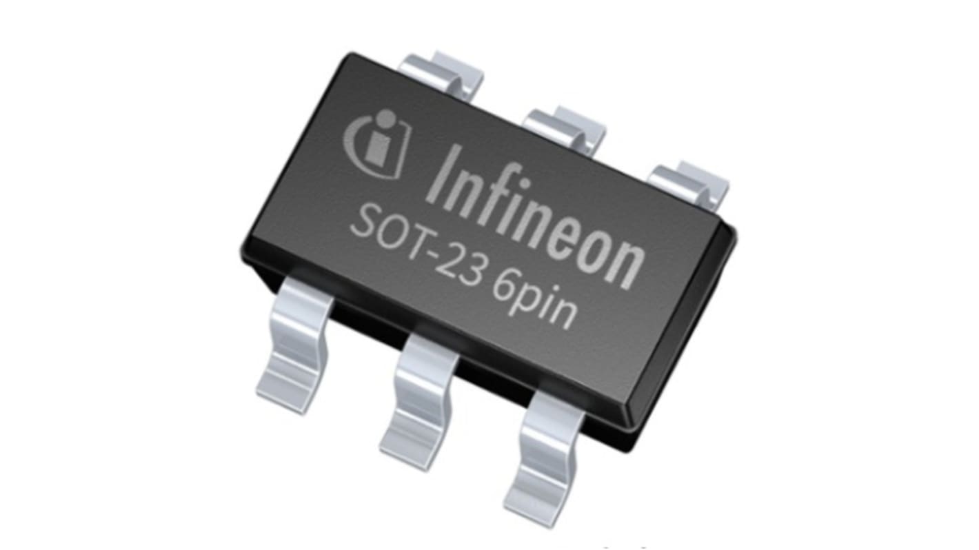 Infineon MOSFETゲートドライバ 8 A PG-SOT23-6-2 6-Pin